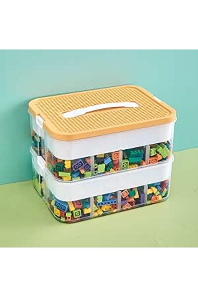 Arabest Kids Toy Organizer for Lego Stackable Storage, Stackable Toys Organiz...