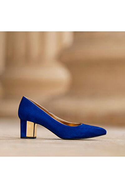 CONDUR by alexandru Women's Chunky Heel Shoes Chaterine Indigo - 37