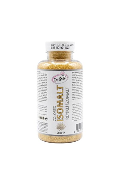 Dr. Gusto Renkli İzomalt (Isomalt) Gold (Altın) 250 GR – Şeker Sanatı ve Past...
