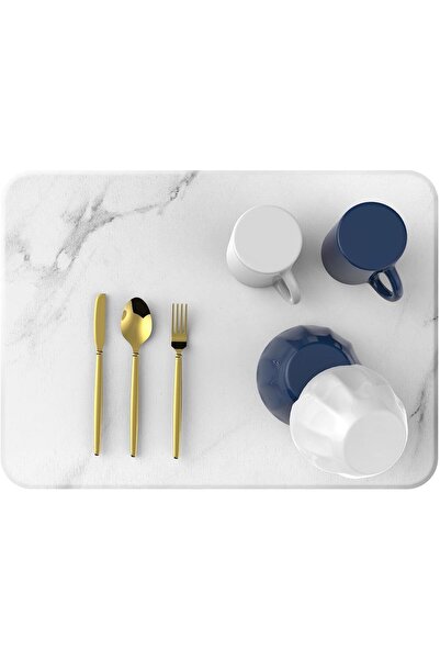 Arabest Stone Dish Drying Mat For Kitchen Counter Fast Dry,Heat Resistant,Non...