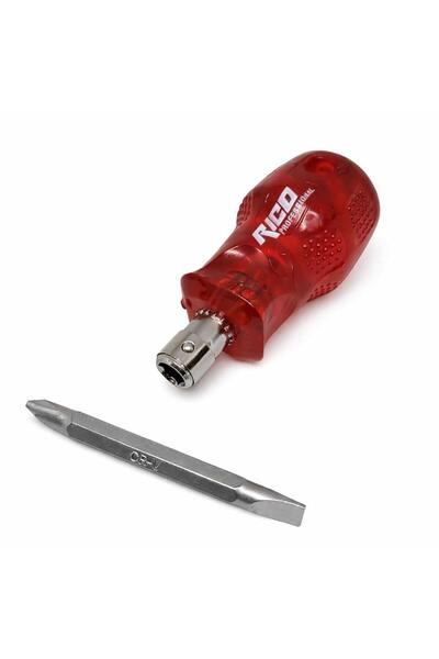 Rico Düz ve Yıldız Uçlu Topaç Tornavida Çift Taraflı