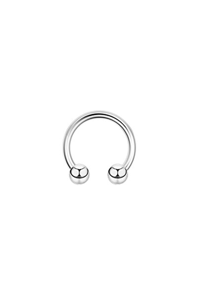 Choice3 1.2x6mm Cone 1PCS 16G Surgical Steel Nose Septum Horseshoe Hoop Earri...