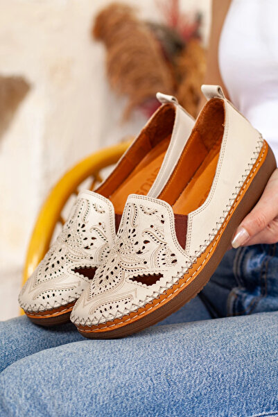 Adım Adım Venus genuine leather orthopedic shoes