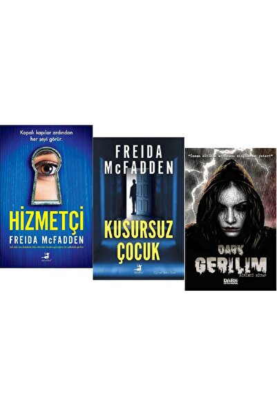Dark İstanbul Hizmetçi + Kusursuz Çocuk + Dark Gerilim / 3 Kitap SET