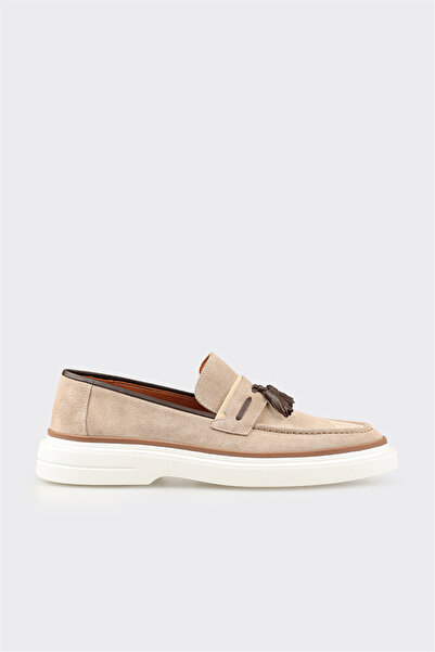 Elle Shoes Vizon Deri Erkek Günlük Ayakkabı