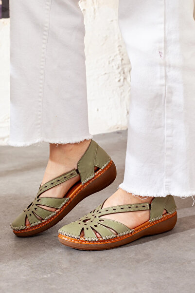 Adım Adım Venus genuine leather orthopedic shoes