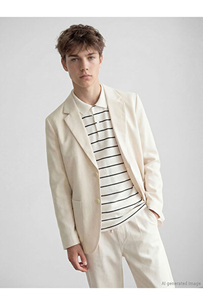 LC Waikiki Rmz Gi̇yi̇m Farkiyla Boy's Blazer Jacket