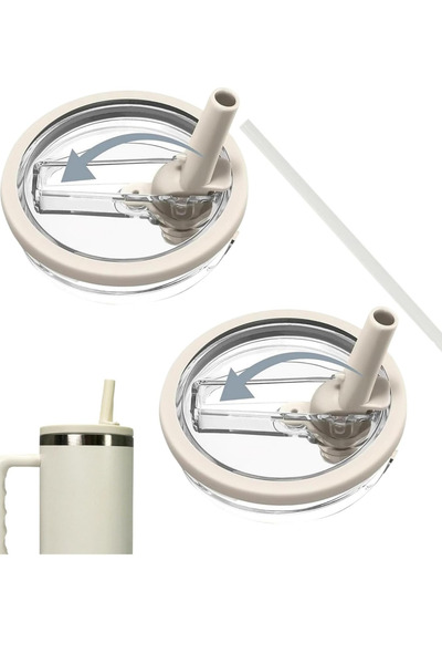 Stanley غطاء مانع للتسرب متوافق مع أوعية ترمس كينشر 1.18 لتر مع مصاصة