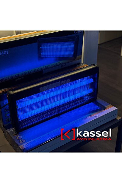 KASSEL AYDINLATMA CT-9401 UV Işıklı Elektrikli Sinek Öldürücü 2×20W Sessiz ve...