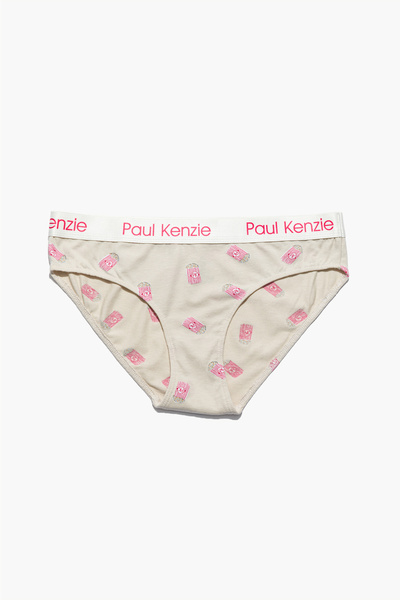 Paul Kenzie سروال داخلي نسائي منقوش - بوبكورن