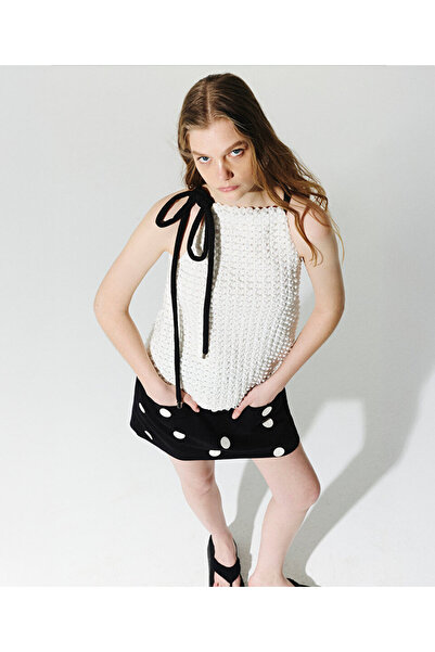 Twist PUANTİYE APLİKELİ ETEK