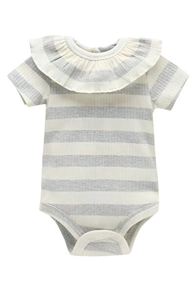 Bambimici - Multicolor Short Sleeve Bodysuit, 3M to 12M