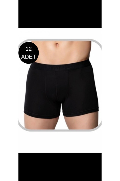 GÜMÜŞ Men's Lycra Boxer 4018 Pack of 12