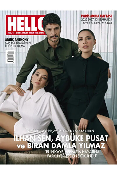 Doğan Burda Dergi Yayıncılık HELLO! Dergi 19 Mart - 1 Nisan 2026