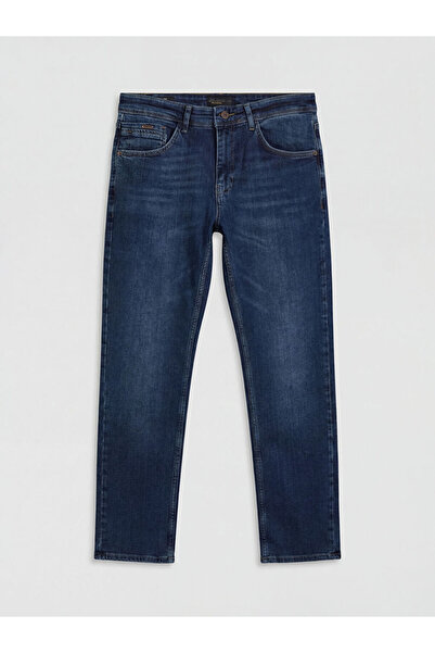 LC Waikiki بنطلون جينز رجالي من إنديجو 750 إس قصة ضيقة