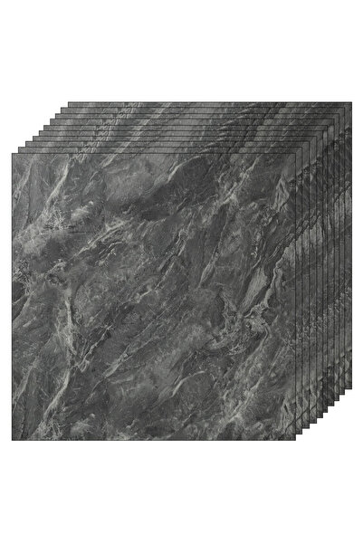 Teno Set of 24 Teno® large self-adhesive marble tiles, 4.86 m², reusable, str...