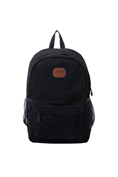 DC BACKSIDER Κοτλέ Σακίδιο Πλάτης Μαύρο