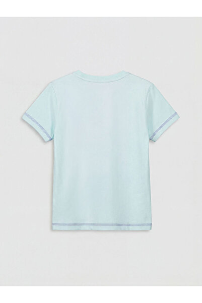 LC Waikiki Crew Neck Printed Girl's T-Shirt