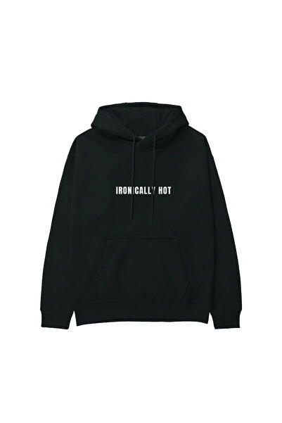 The Lucid Lab Ironically Hot Hoodie - Black