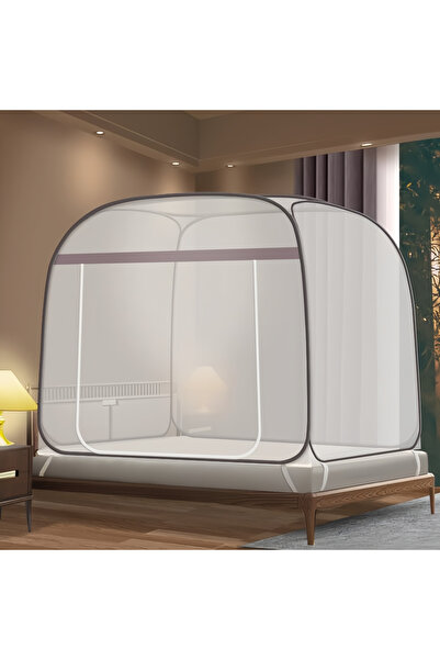 YESMAX ناموسية سرير قابلة للطي، شبكة ناموسية قابلة للطي، خيمة سرير بدون تركيب...