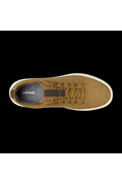 Allbirds حذاء كروزر كوردوروي للرجال - لون بني داكن (نعل كريمي حجري)