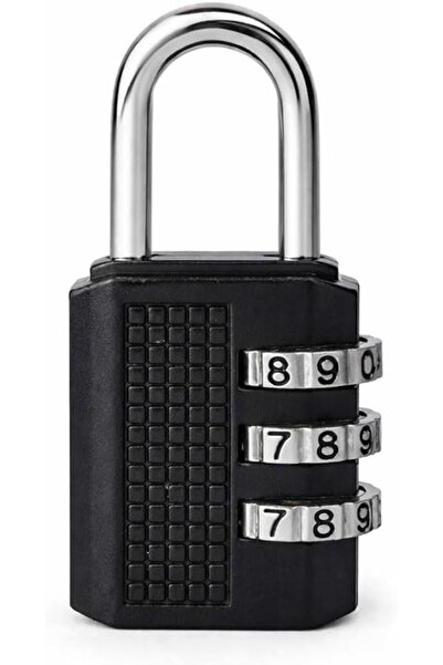 VOLO 3 Digit Combination Lock/Number Lock/Luggage Lock/Mini Bag Lock for Trav...