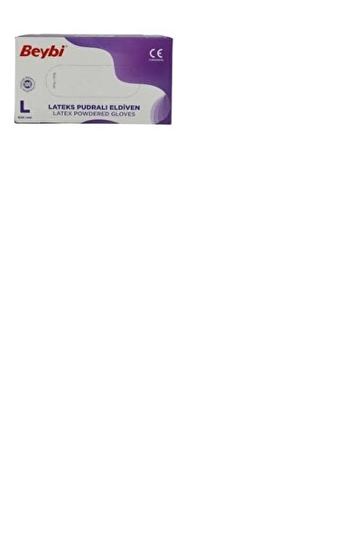 Lateksan pudralı lateks eldiven