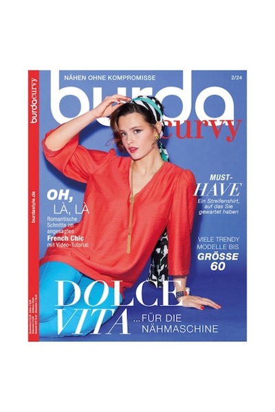 Burda Style Revista Burda Plus, Curvy primavara 2/2024 editata in limba germana