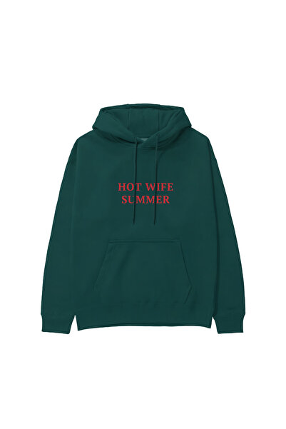 The Lucid Lab Hot Wife Summer Hoodie - Dark Green
