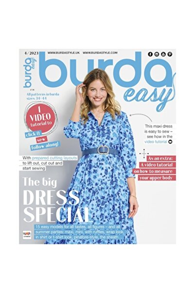 Burda Style Revista Burda Easy Iulie-August 4/2023