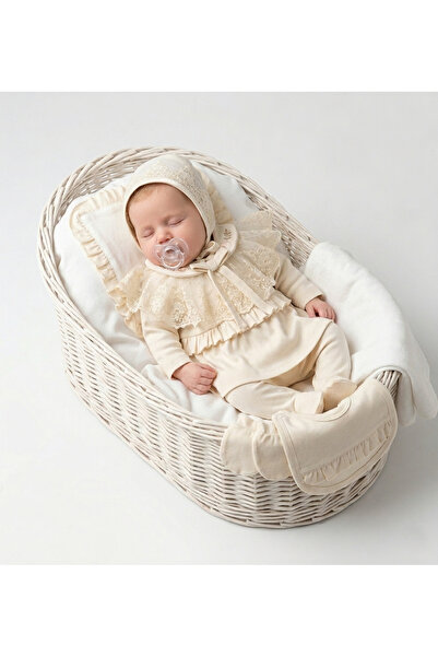 Hülya's MIND New Born Baby Girl Mobile Lace Collar Set of 5