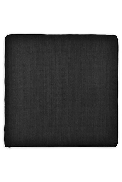 Maison Mex Square cushion for armchair/garden/terrace centerpiece BASIC BLACK...