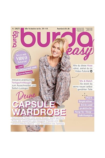 Burda Style Revista Easy 04/2025
