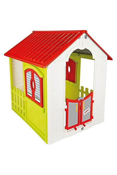 PİLSAN Casuta de gradina pentru copii House Red,design pliabil usor de depozi...