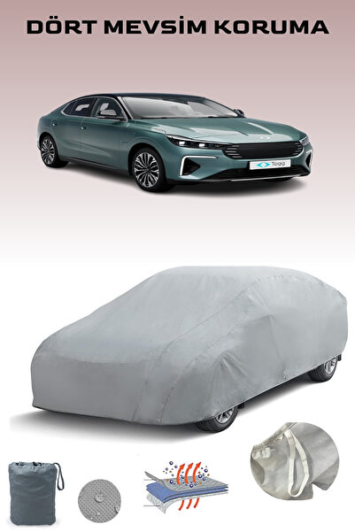 Breen Gray Togg T10F Compatible Auto Tarpaulin, Car Tarpaulin