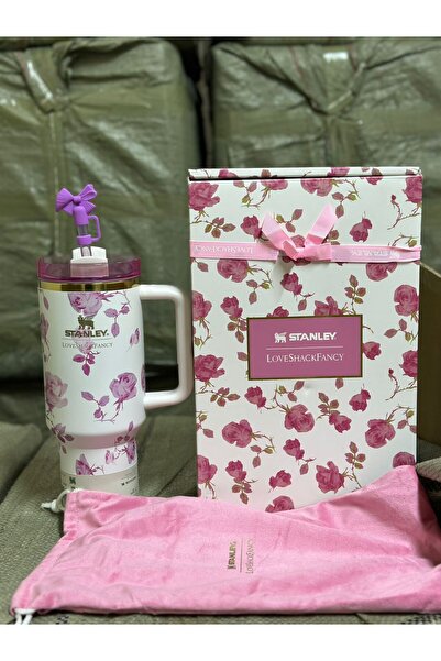 Stanley x LoveShackFancy Quencher 40OZ، Everblooming Rose