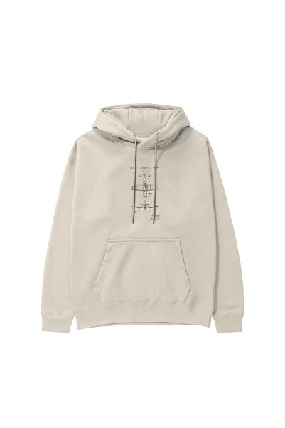 The Lucid Lab F4U Corsair Hoodie - Cream