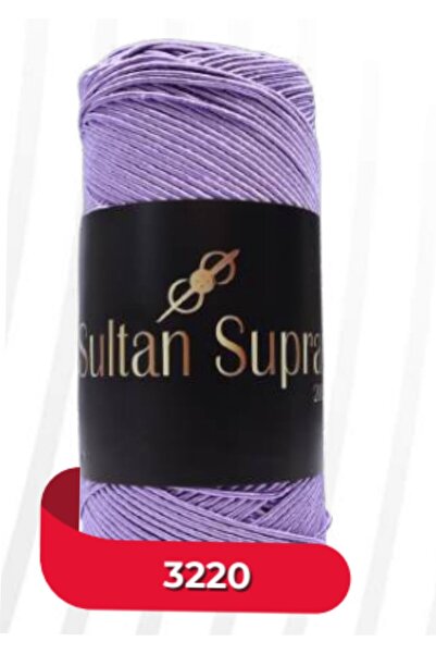 Sultan SUPRA MUMLU MAKROME ÇANTA İPİ 3220 / 3 ADET