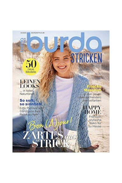 Burda Style Revista Burda Tricotaje 2025 editata in limba germana, nr 3/2025