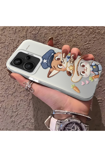ARTISHELL Redmi Note 13 Pro Plus+ 5G Uyumlu Çizgi Film Tavşanlı Yüksek Kalite...