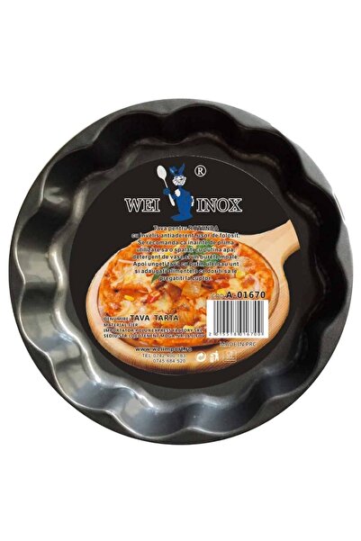 wei inox Round Metal Tart Pan