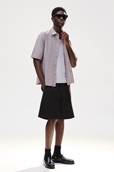 Bershka İnterlok bermuda