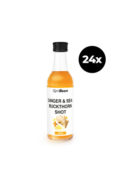 GymBeam Shot de Ghimbir și Cătină, 24 x 50 ml