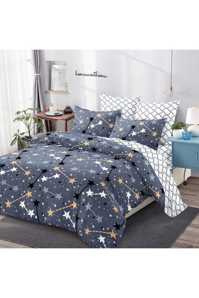 OEM Bed linen for double bed 2 people, CVA from Finet, 6 pieces, DREAM-3089