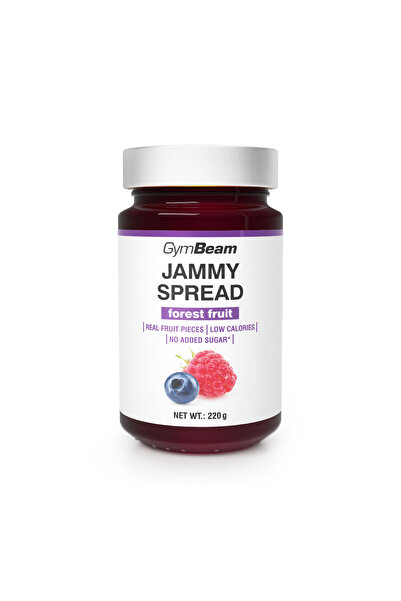 GymBeam Gem de fructe, 220 g, fructe de pădure