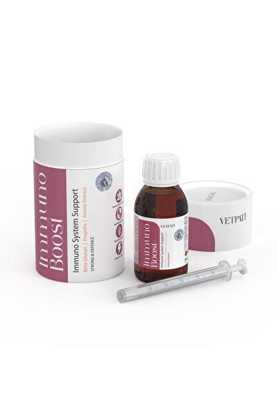 Vetpati Immuno Boost-, Propolis, Spirulina ve Aronya İçerikli Premium Destek