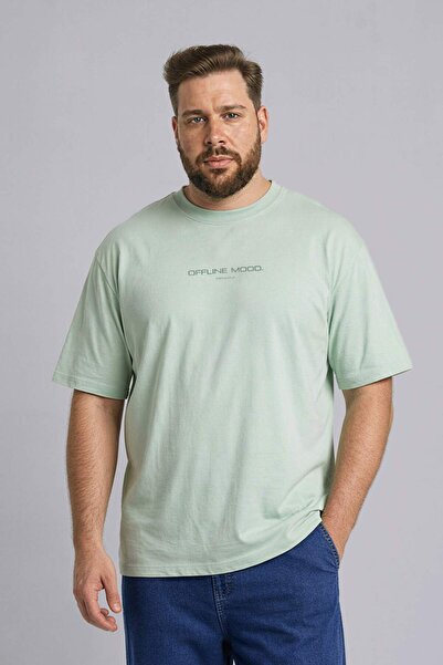 DeFacto Boxy Fit Printed Short Sleeve T-Shirt H1159Ax26Sm