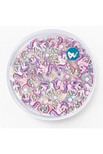 Party Set of 4 plastic plates for children