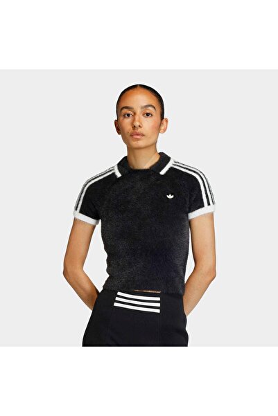 adidas Cali Women's Black Polo T-Shirt (Kd2428)