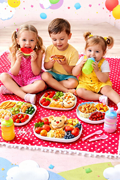 ADEN BEBEK AKSESUARLARI غطاء طعام مقاوم للماء للأطفال البنات، قماش الطاولة، غ...